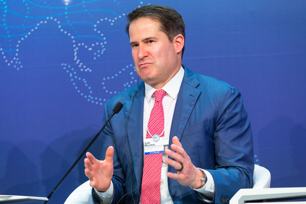 Seth Moulton defends his stance on trans athletes in women’s sports amid calls for resignation