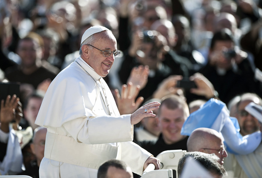 Pope Francis hospitalized for complex respiratory illness remains in good spirits