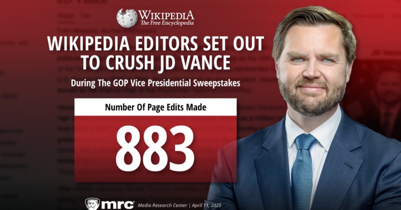 Exposed, Wikipedia’s Hit Job Against Vance