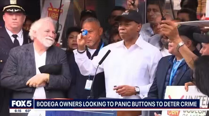 NYC Reveals Panic Buttons for Stores Amid Crime Concerns